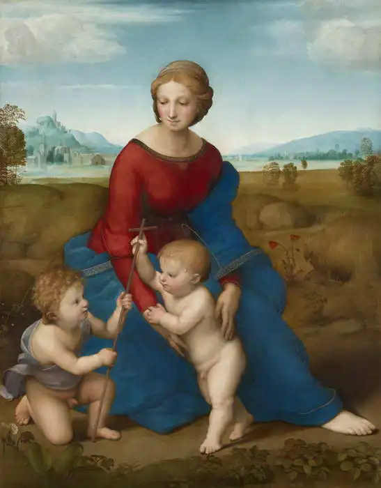Raffael: Madonna in the meadows