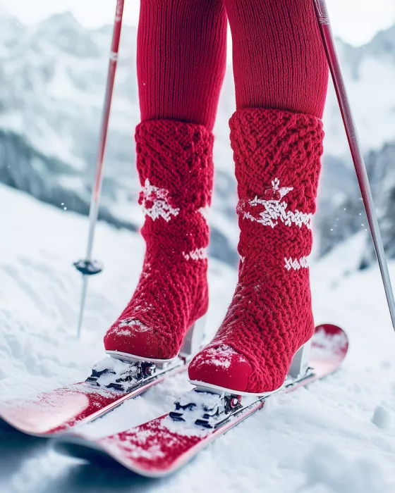 IV, Studio Pictufy: Ski Glamour Rosso