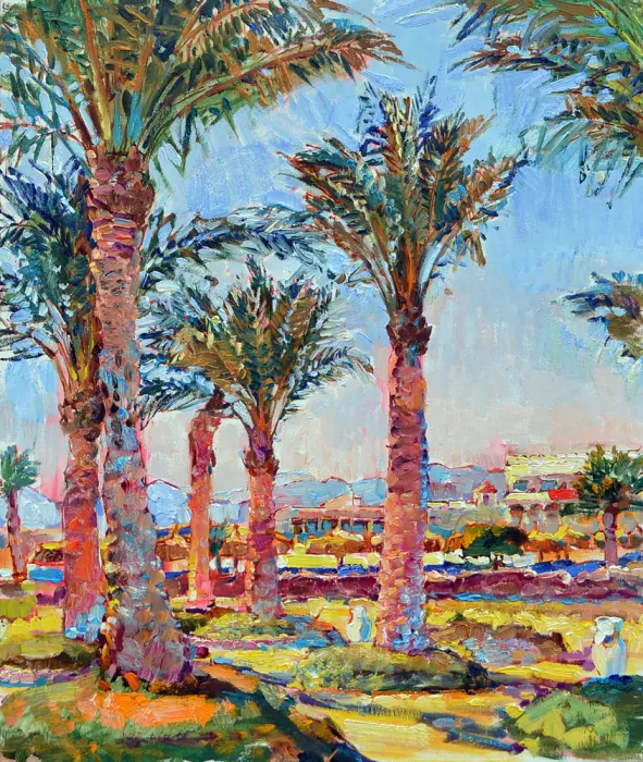 Kutsachenko, Andrii: Palm trees
