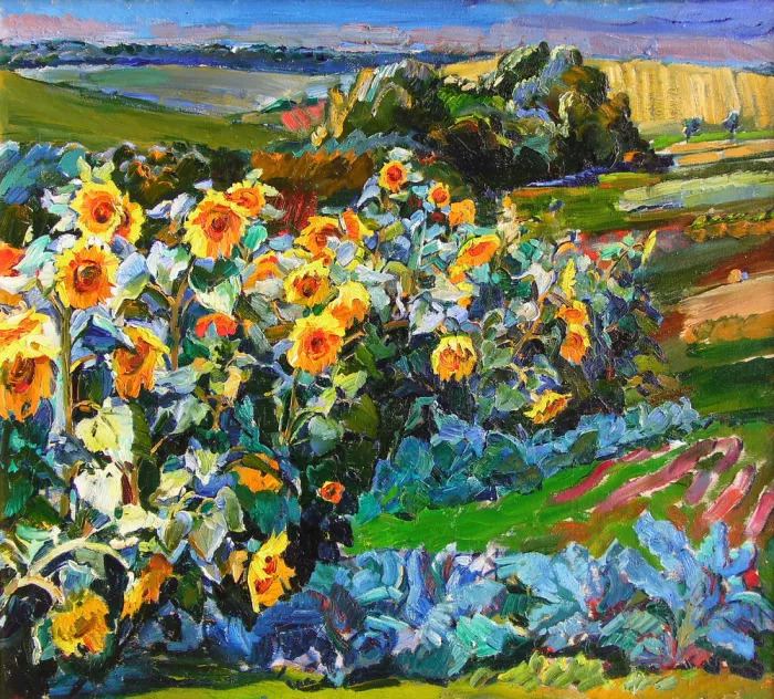 Kutsachenko, Andrii: Sunflowers