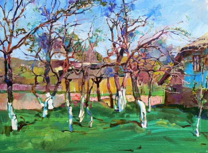 Kutsachenko, Andrii: Spring in the garden