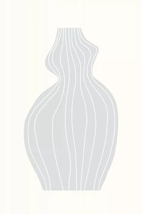 uplusmestudio: Gray Vase