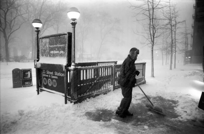 Froyda, Martin: New York in Blizzard
