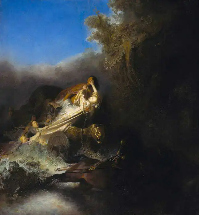 Rembrandt, van Rijn: Rape of Proserpina