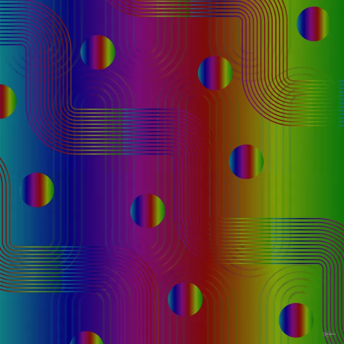 Skellern, Sue: Mono Dome_Regenbogen