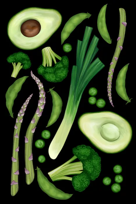 EMELIEmaria: Green vegetables