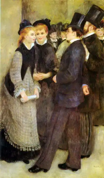 Renoir, Auguste: Vor dem Wintergarten