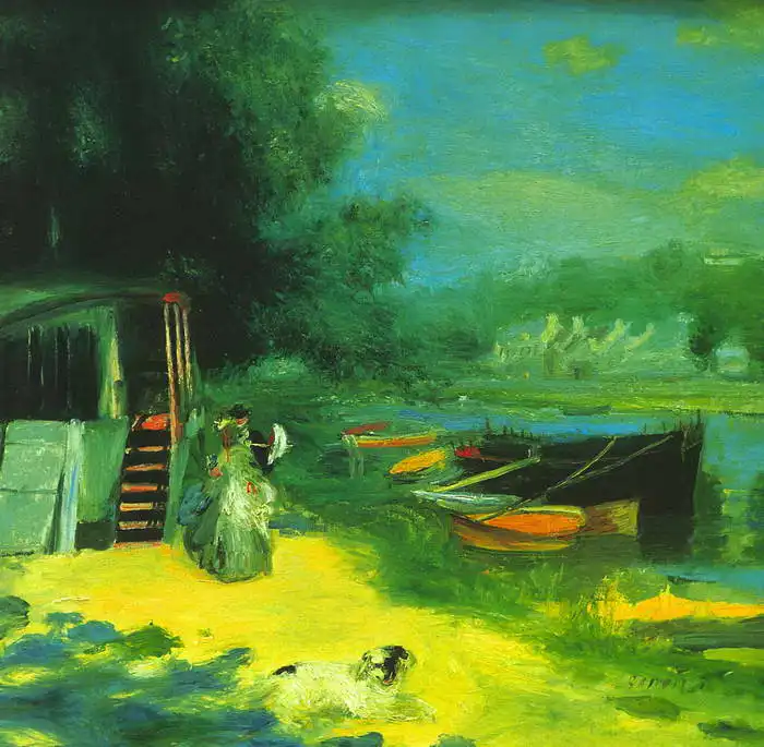 Renoir, Auguste: At the pier
