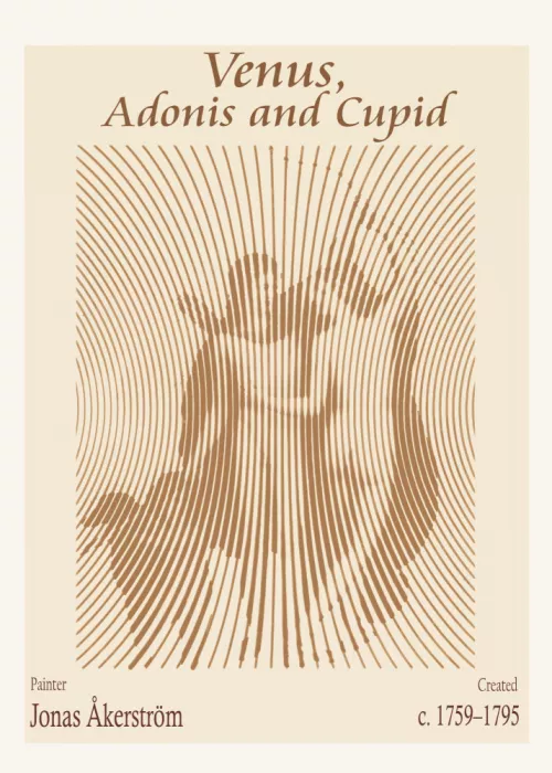 Project, Doa: Vénus, Adonis et Cupidon – Jonas Åkerström (suédois, 1759–1795)