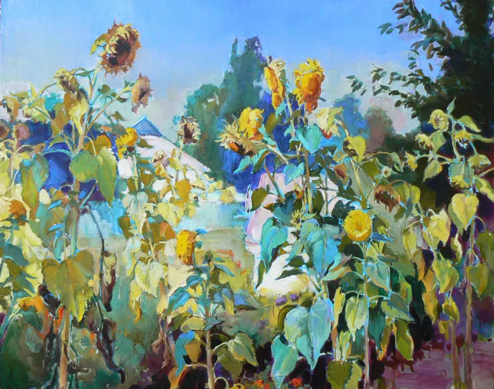 Kutsachenko, Andrii: Sunflowers