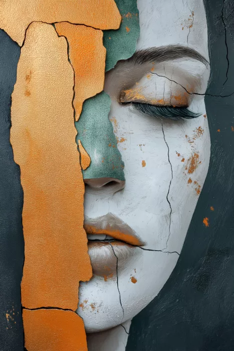 Mauro: Volto di donna astratto (8)