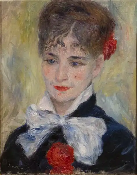 Renoir, Auguste: Porträt von Frau Iscovesco