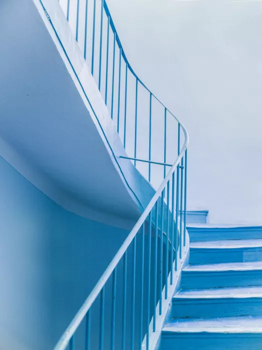 Zwart, Raisa: Gradini Blu | Minimalismo Architettonico