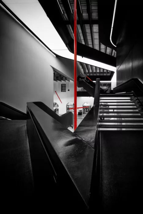 Villalba, Angel: Abstract and geometric composition VI
