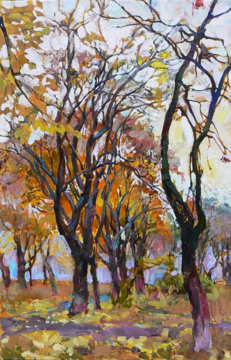 Kutsachenko, Andrii: Autumn alley