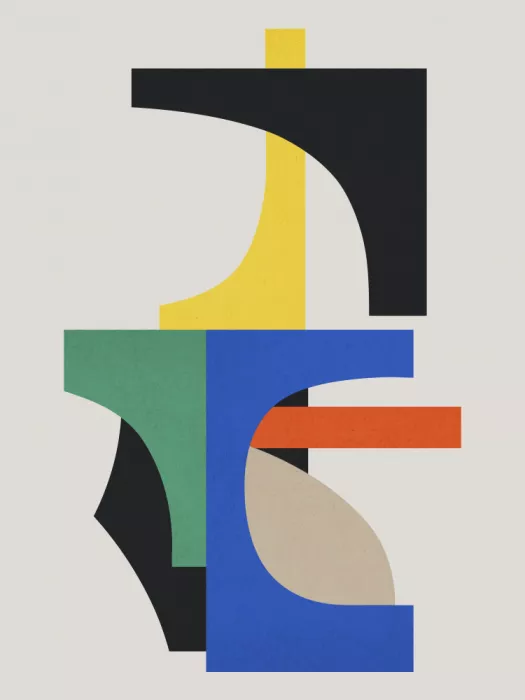 Costa, Vitor: Collage abstrait 1