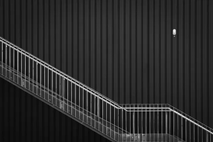 Marcel, Streiff: Lighted Stairway