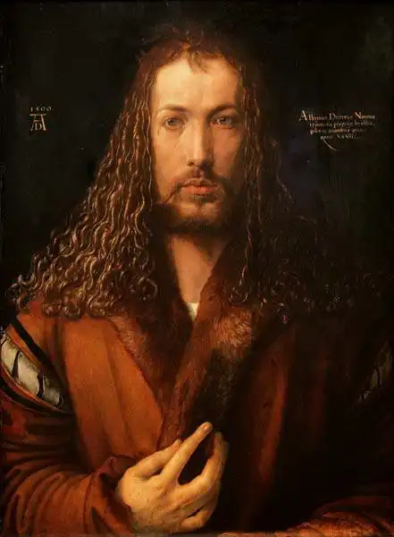 Dürer, Albrecht: Self-portrait at the age of twenty-eight years