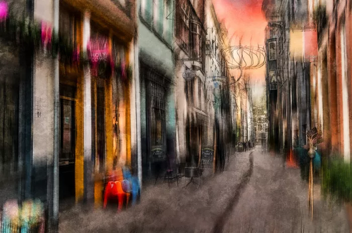 Linden, van Jan: In den Straßen von Deventer, Niederlande