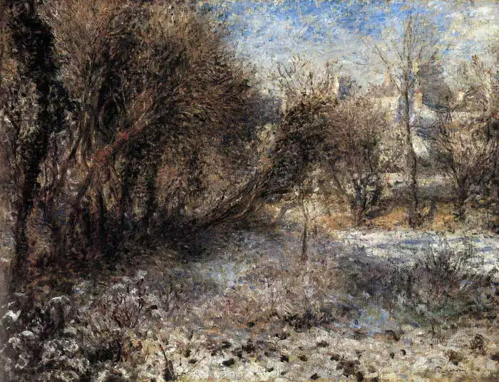 Renoir, Auguste: Landscape under the snow