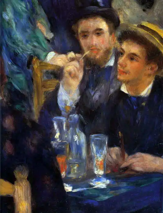 Renoir, Auguste: He feared the Moulin de la Galette (detail)