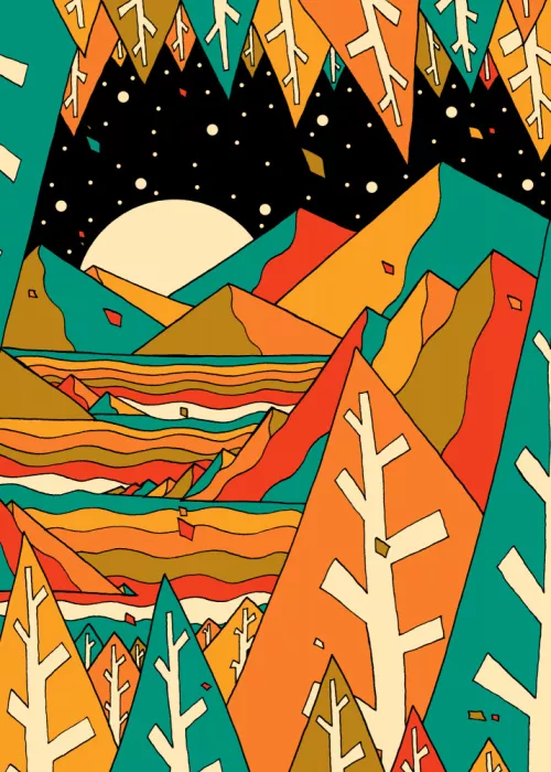 Wade, Stephen: Les arbres et les lacs