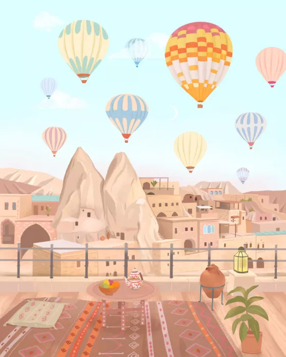 Lizde, Petra: Cappadokia