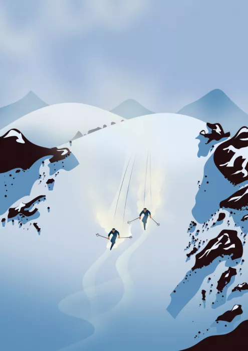 Nicholas: Ski sur les Pics