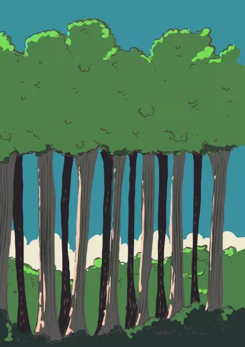 Nicholas: Arbres de la forêt