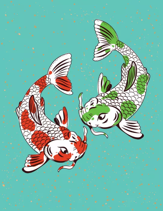 Nicholas: Vibrant Koi Fish