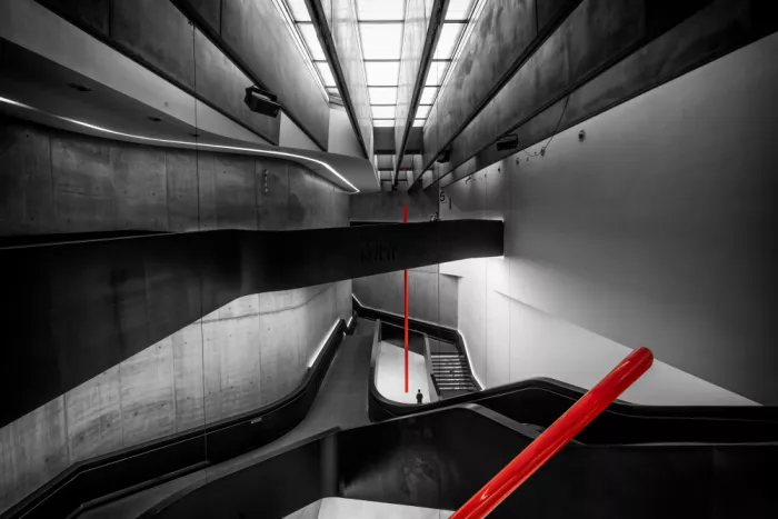 Villalba, Angel: Abstract and geometric composition XIV