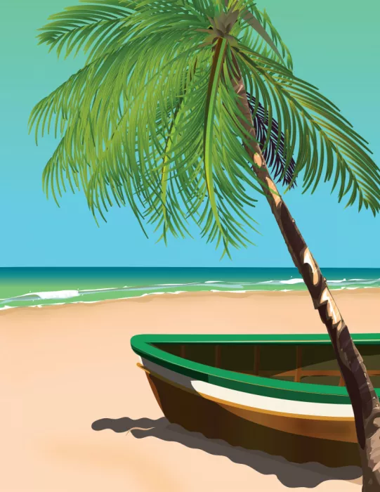 Nicholas: Fishing Boat On The Beach