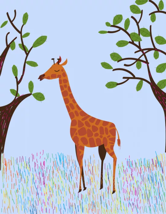 Nicholas: Promenade Douce de Girafe