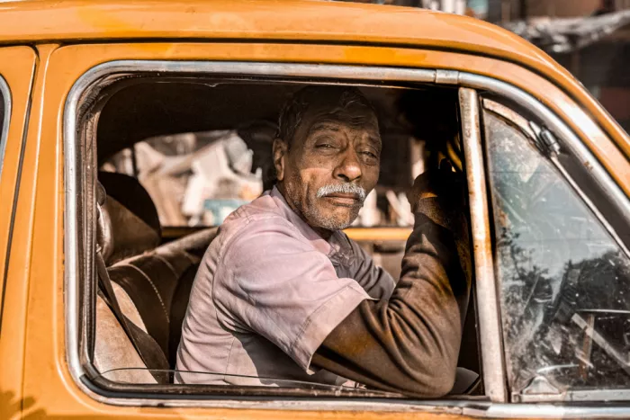Das, Subhajit: Portrait of a taxi driver