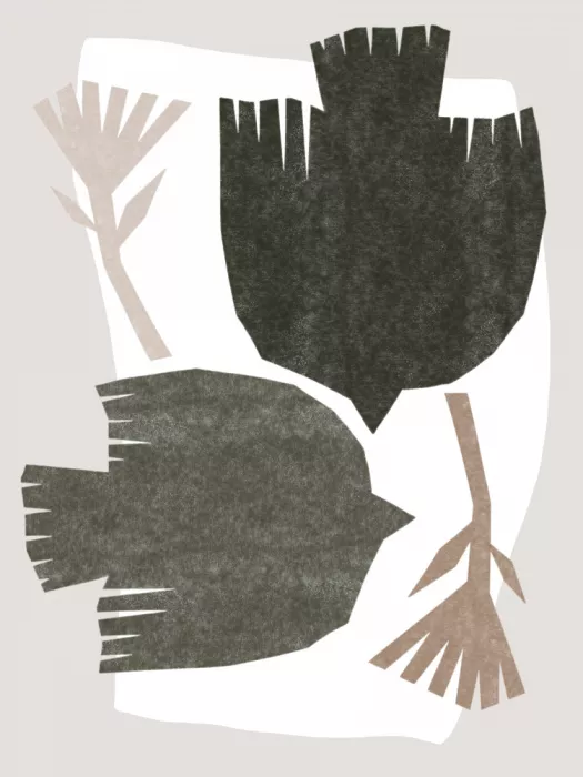 Treechild: Abstract Birds Flight