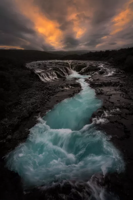 Jacobs, Lydia: Jade Waterfall : Bruarfoss