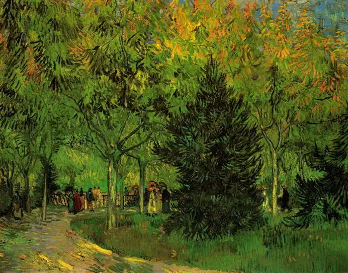 Gogh, Vincent van: Alley in Arles