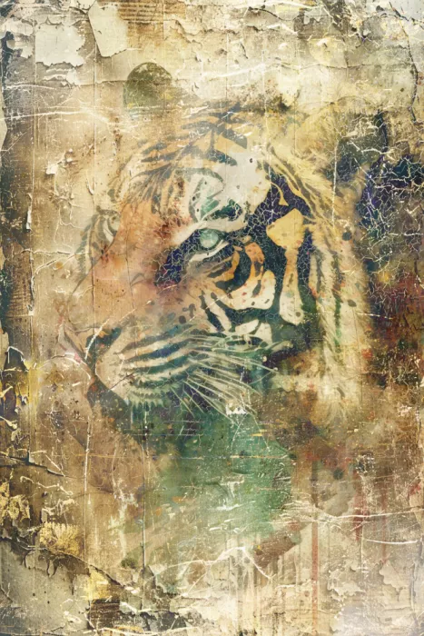 Kulik, Rafal: Art Tigre - Animal Stylisé 6