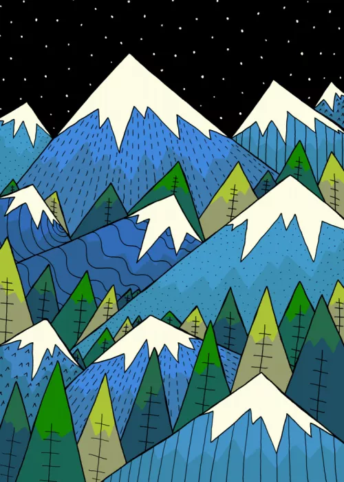 Wade, Stephen: Blue mount forest