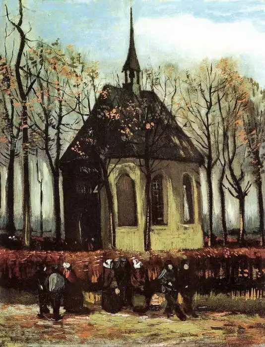Gogh, Vincent van: Rassemblement après l