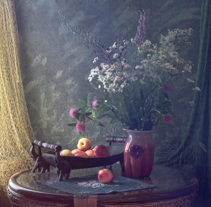 UstinaGreen: Still life with  the feld flowers
