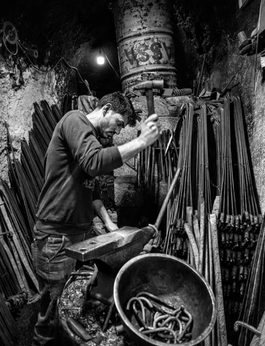 Alsofey, Bashar: Traditionelle Schmiedekunst _ Handwerk