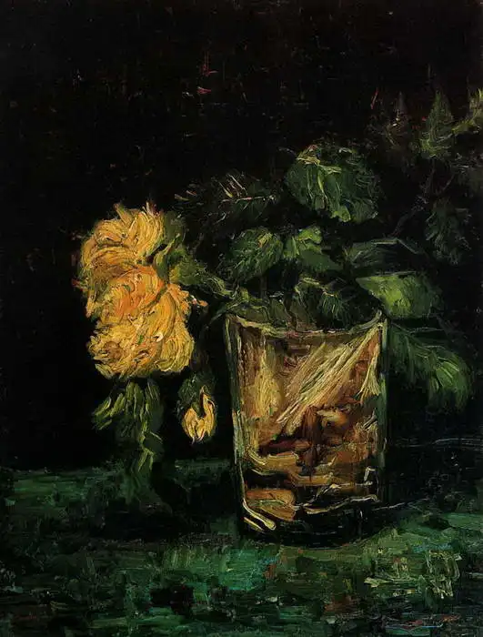 Gogh, Vincent van: Glasses with roses