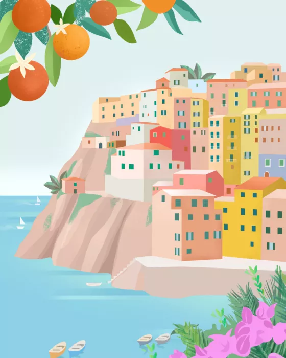 Lizde, Petra: Cinque Terre, Italy