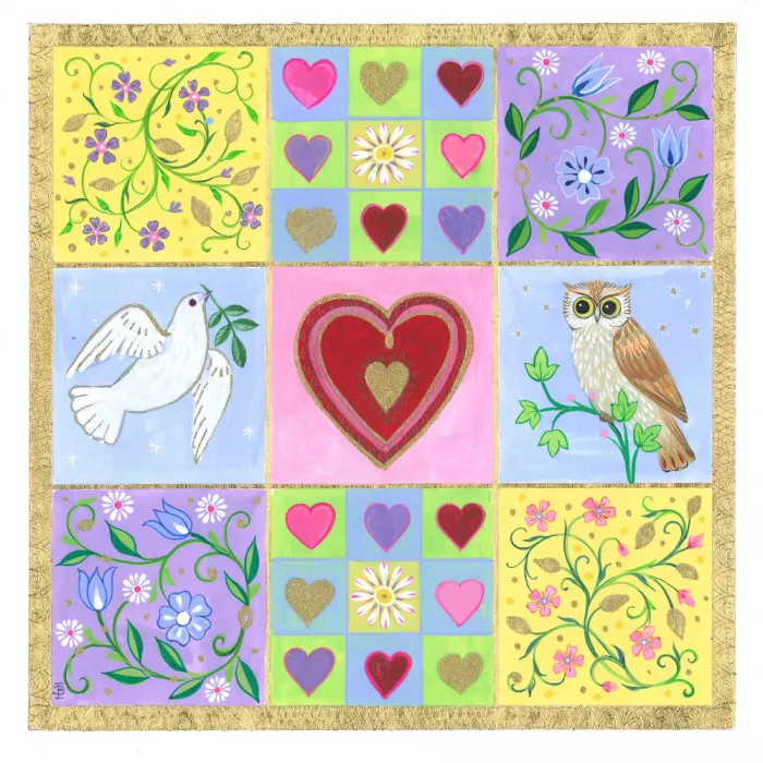 Brent, Isabelle: Art, couleurs, amour et paix