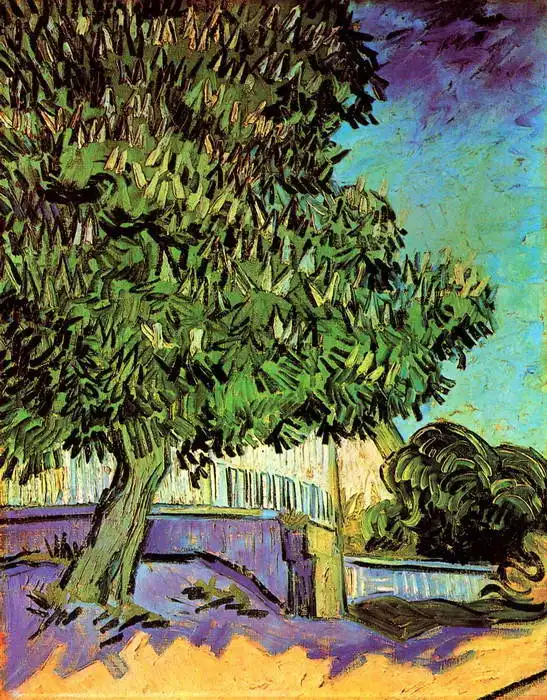 Gogh, Vincent van: Kaštan v květu
