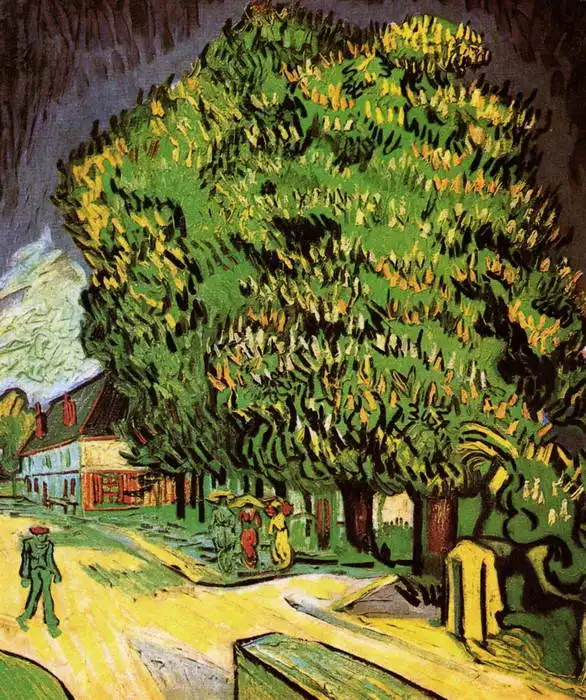 Gogh, Vincent van: Chestnut in bloom