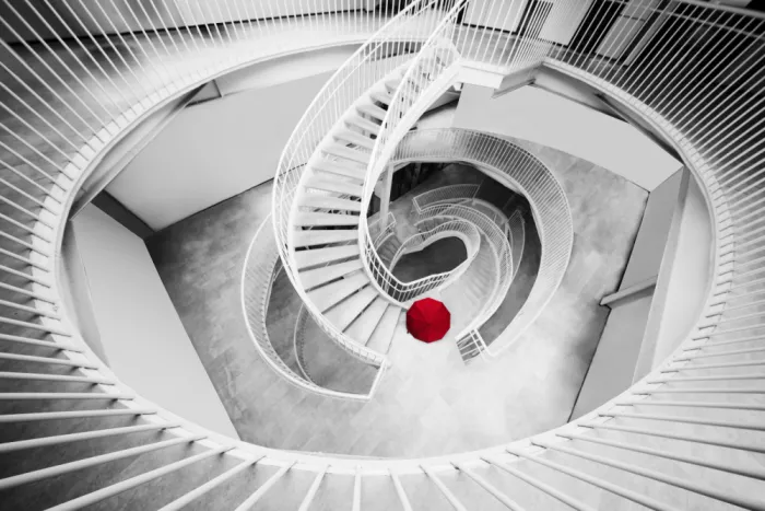 konglingming: The red umbrella