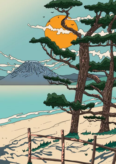 Nicholas: Une plage tranquille