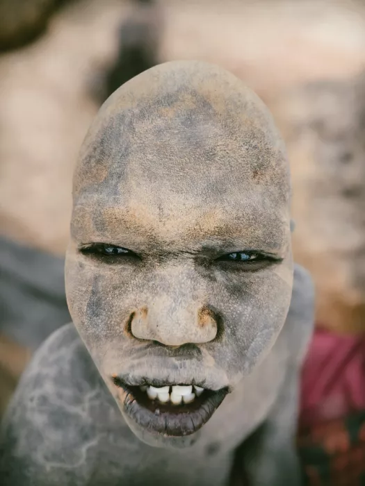 Yosifov, Svetlin: Mundari face portrait